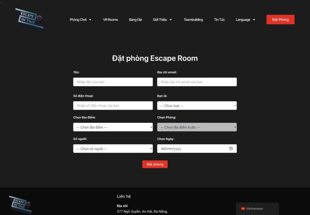 Booking