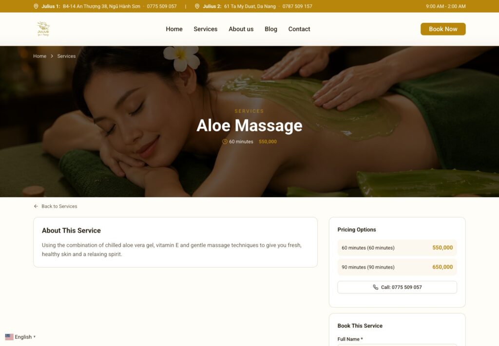 Treatment details